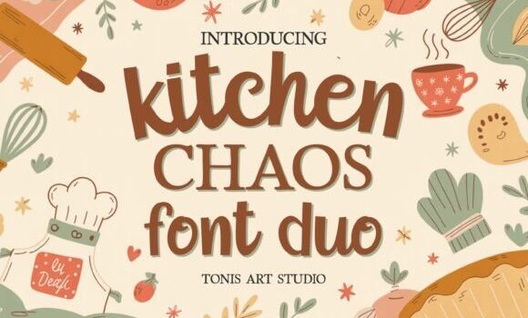 Kitchen Chaos Font Fonts Free Download Kitchen Chaos Font - Featured Image