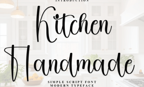 Kitchen Handmade Font - Featured Image