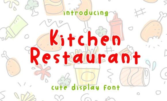 Kitchen Restaurant Font Fonts Free Download Kitchen Restaurant Font - Featured Image