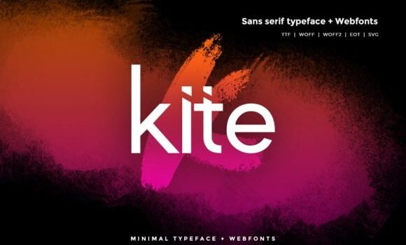 Kite Font - Featured Image
