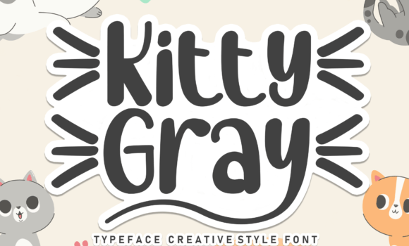 Kitty Gray Font Fonts Free Download Kitty Gray Font - Featured Image