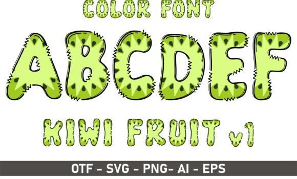 Kiwi V1 Font - Featured Image