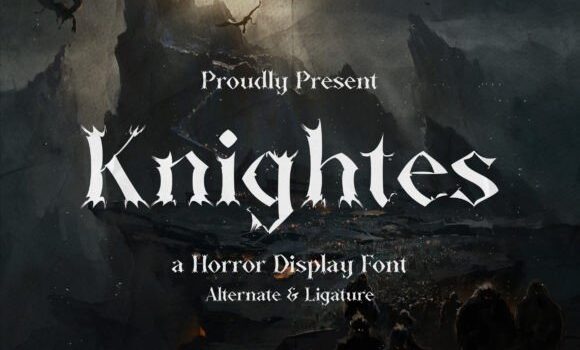 Knightes Font - Featured Image