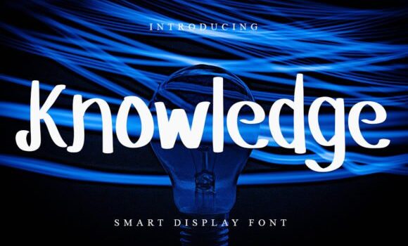 Knowledge Font Fonts Free Download Knowledge Font - Featured Image