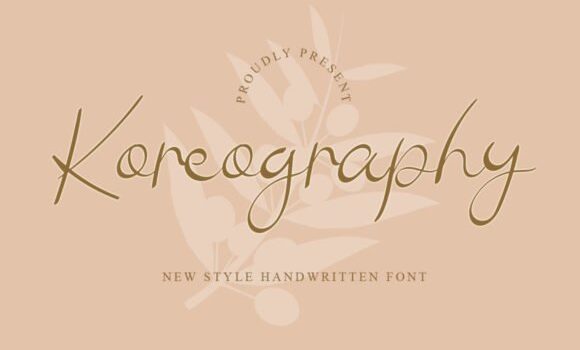 Koreography Font - Featured Image