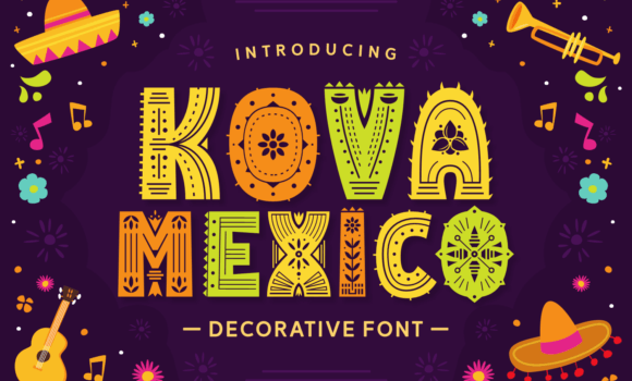Kova Mexico Font - Featured Image