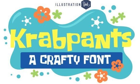 Krabpants Font - Featured Image