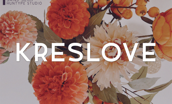 Kreslove Font - Featured Image