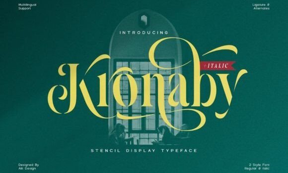 Kronaby Font - Featured Image