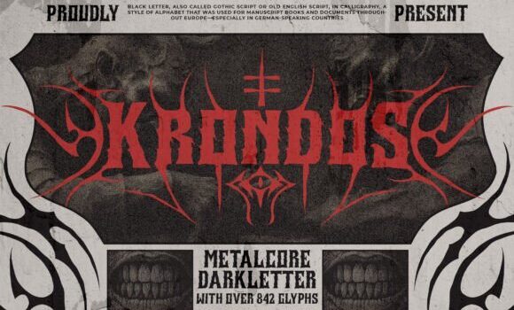 Krondos Font - Featured Image