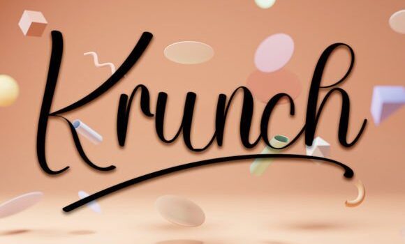 Krunch Font Fonts Free Download Krunch Font - Featured Image