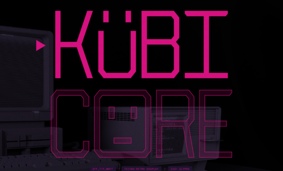 Kubicore Font - Featured Image