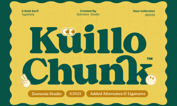 Kuillo Chunk Font - Featured Image