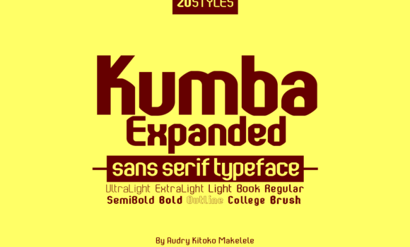 Kumba Expanded Font Fonts Free Download Kumba Expanded Font - Featured Image