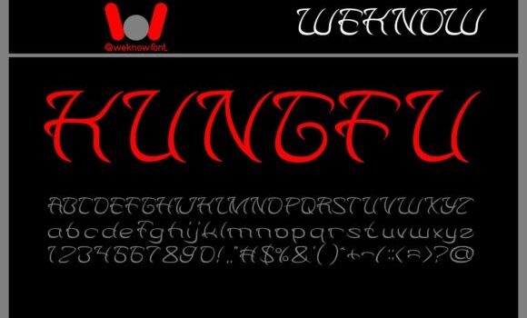 Kungfu Font - Featured Image