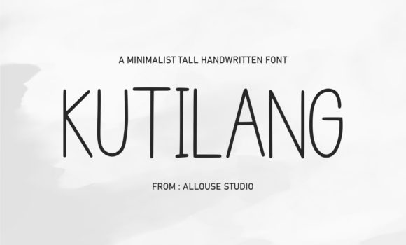 Kutilang Font - Featured Image