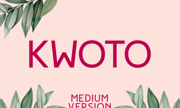 Kwoto Medium Font Fonts Free Download Kwoto Medium Font - Featured Image