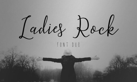 Ladies Rock Duo Font - Featured Image