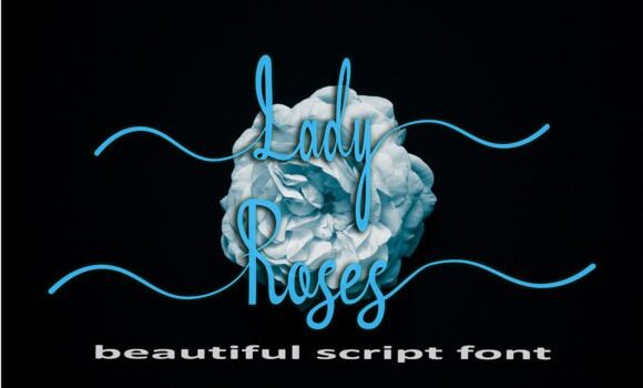 Lady Roses Font - Featured Image