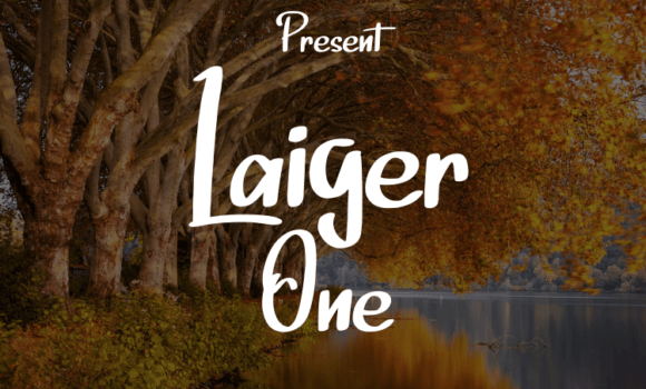 Laiger One Font - Featured Image
