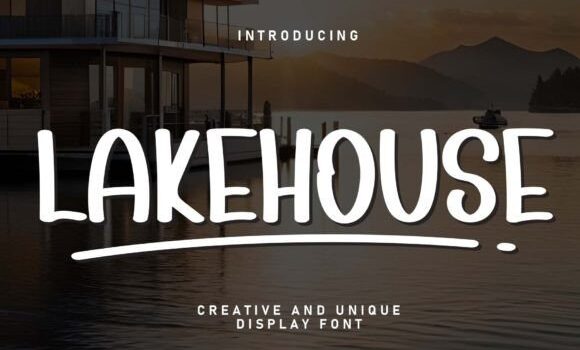 Lakehouse Font Fonts Free Download Lakehouse Font - Featured Image