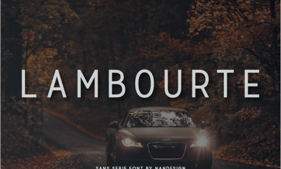 Lambourte Font - Featured Image