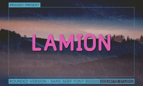 Lamion Font - Featured Image