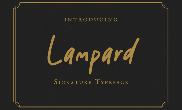 Lampard Font - Featured Image