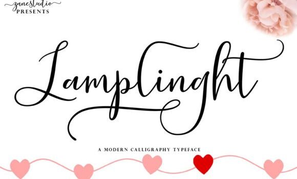 Lamplinght Font - Featured Image