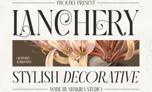 Lanchery Font - Featured Image