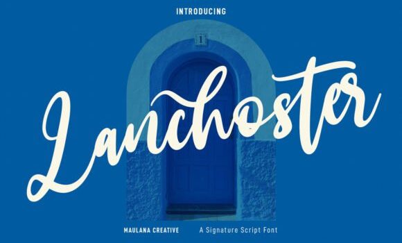 Lanchoster Font Fonts Free Download Lanchoster Font - Featured Image