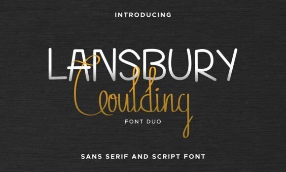 Lansbury Goulding Font - Featured Image