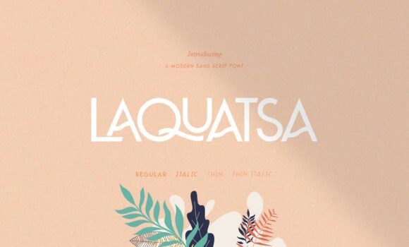 Laquatsa Font - Featured Image