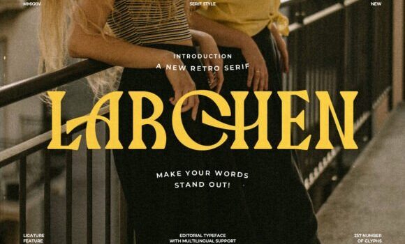 Larchen Font Fonts Free Download Larchen Font - Featured Image