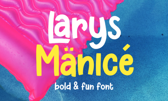 Larys Manice Font - Featured Image