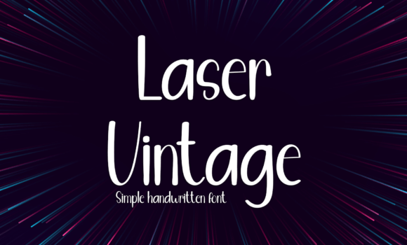 Laser Vintage Font Fonts Free Download Laser Vintage Font - Featured Image