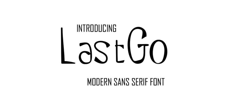 LastGo Font - Featured Image