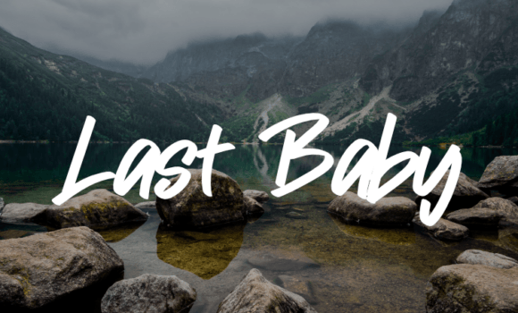 Last Baby Font - Featured Image
