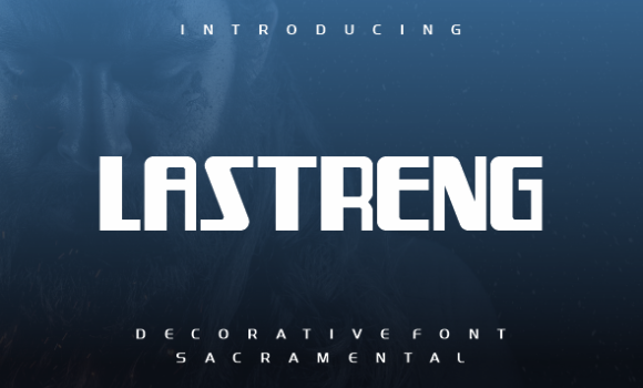 Lastreng Font - Featured Image