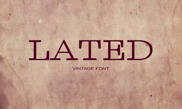 Lated Font - Featured Image