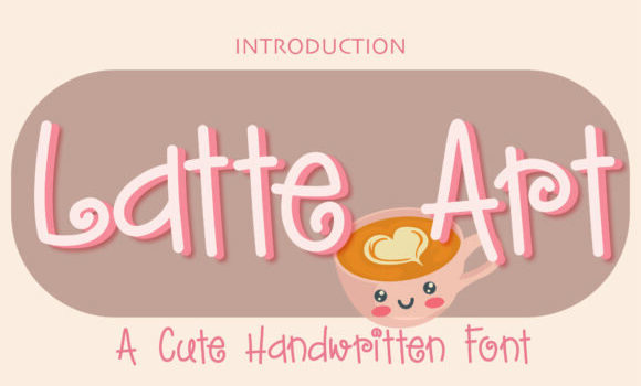 Latte Art Font - Featured Image