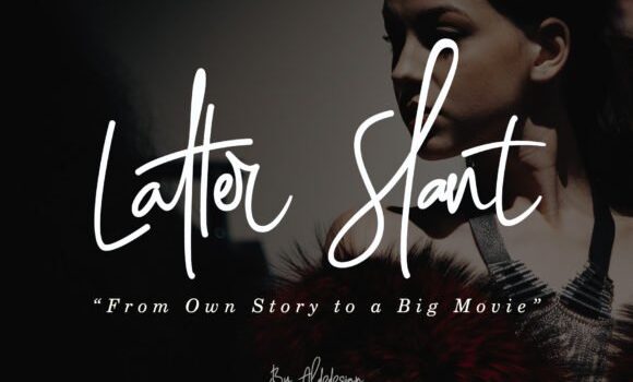 Latter Slant Font - Featured Image
