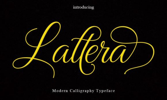 Lattera Font - Featured Image