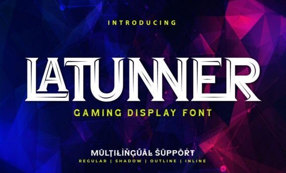 Latunner Font Fonts Free Download Latunner Font - Featured Image