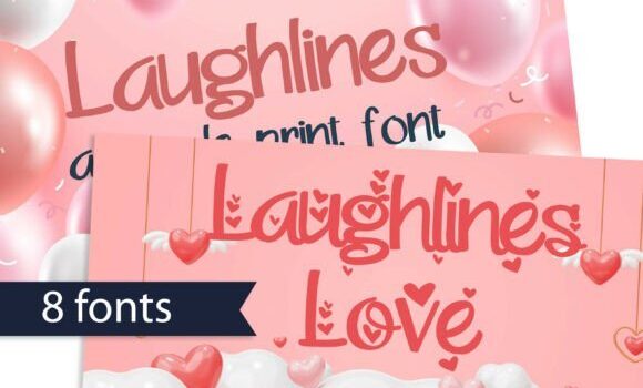 Laughlines Font Fonts Free Download Laughlines Font - Featured Image