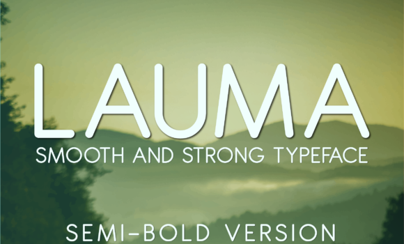 Lauma Semi-Bold Font - Featured Image