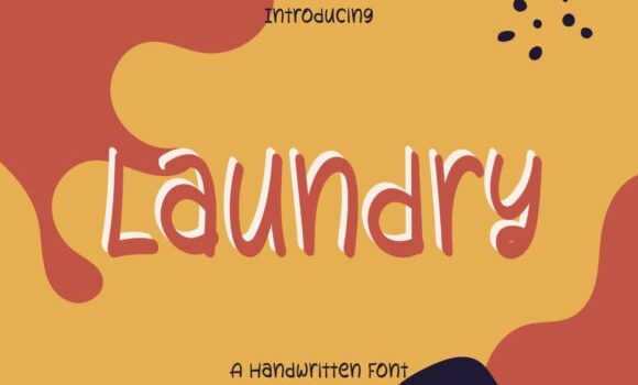 Laundry Font - Featured Image