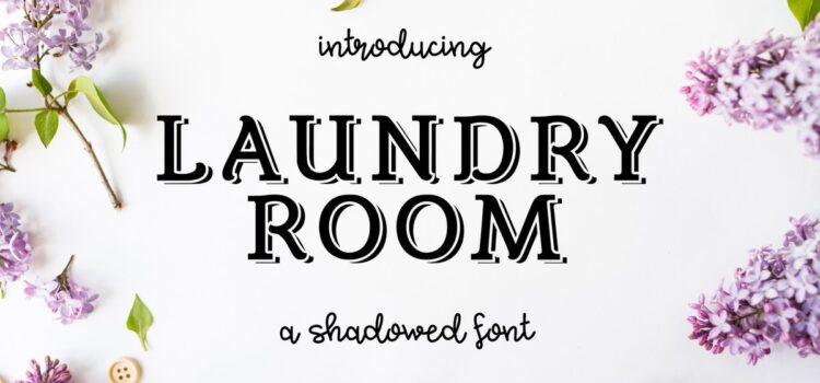 Laundry Room Font - Featured Image