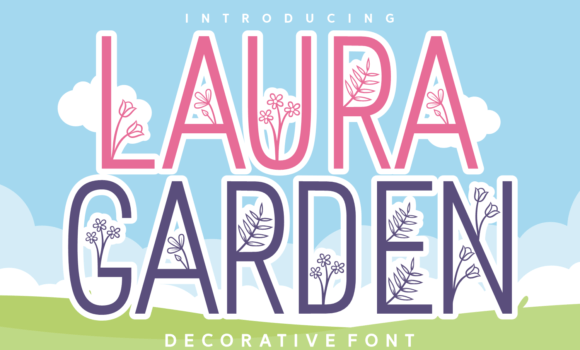 Laura Garden Font - Featured Image