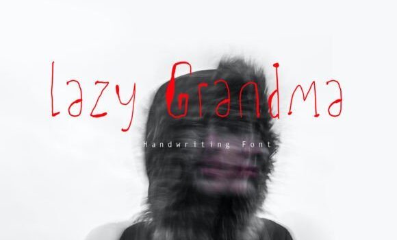 Lazy Grandma Font Fonts Free Download Lazy Grandma Font - Featured Image